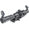 Прицел оптический VEBER BLACK RUSSIAN 1-4х24 RG загонник 26245